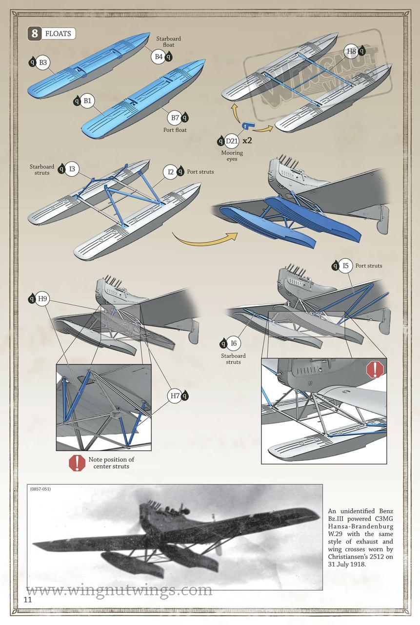 Wingnut Wings - 1/32 Felixstowe F.2a & Hansa-Brandenburg W.29 